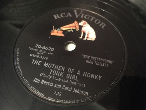Jim reeves and carol - carol, johnson