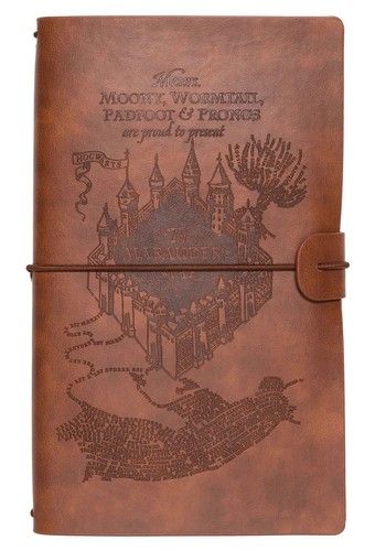 Leather notebook harry - notebook, potter