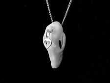 Bat Skull Pendant With Solid
