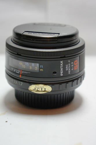 Pentax smc 50mm - -, f1.7