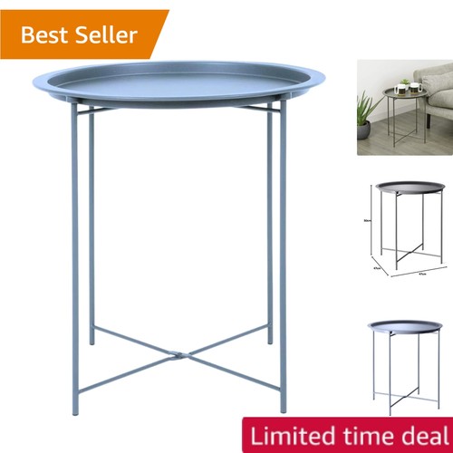 Portable round metal folding - portable,