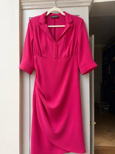 Bombshell london fuschia dress - fuschia,
