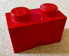 Lego Storage Brick Box Red 2