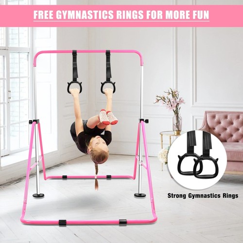 Adjustable kid gymnastics - kid, bar