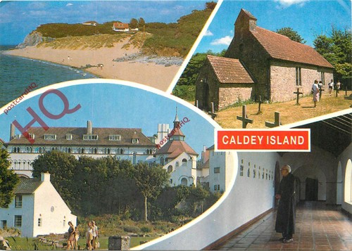 Picture postcard caldey - picture, postcard~