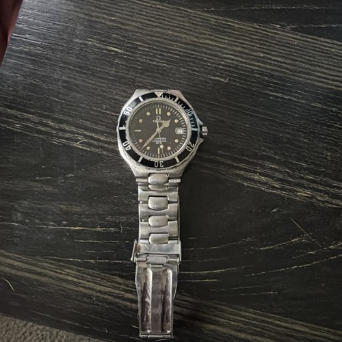 Omega seamaster200 date - date, black