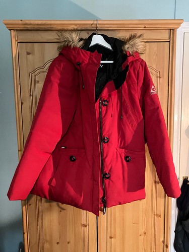 Ladies red coat in - ,