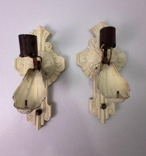 Vintage art deco cast metal - art,