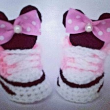 Baby crochet shoes - crochet,