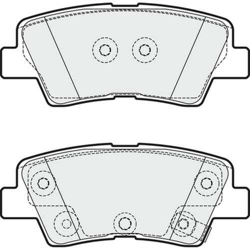 Brake pads set - brake,