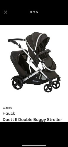 Twin buggy pushchair - buggy,