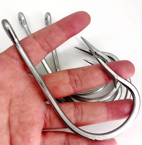 10pcs stainless steel big game - stainless,