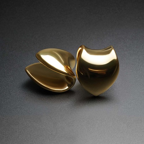 Gold pvd saddle ear - pvd,