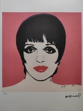 Andy Warhol Signed - Liza