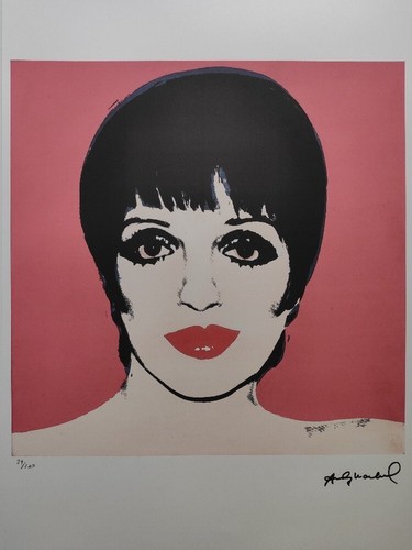 Andy warhol signed liza - andy,
