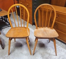 2 VINTAGE ERCOL CHAIRS