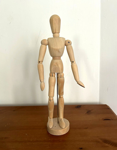 Wooden artist mannequin - artist,