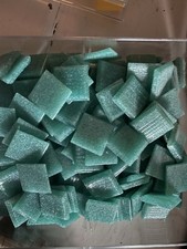 20mm Green Mosaic Tiles x 100