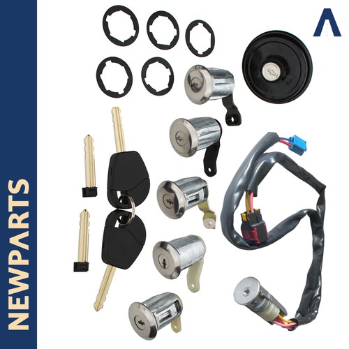 Complete door lock barrel - complete, set