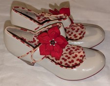 Ruby Shoo Heels Size  36 Red