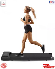 Foldable Walking Pad Treadmill Electric Office Running Machine Home Gym Fitness 