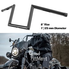 8" Rise 1 Inch Ape Hanger