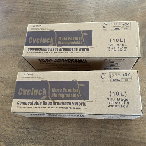 Compostable biodegradable bin - biodegradable,