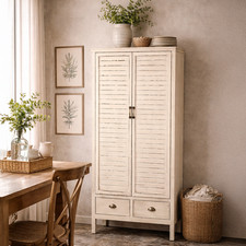Heritage Distressed White Two