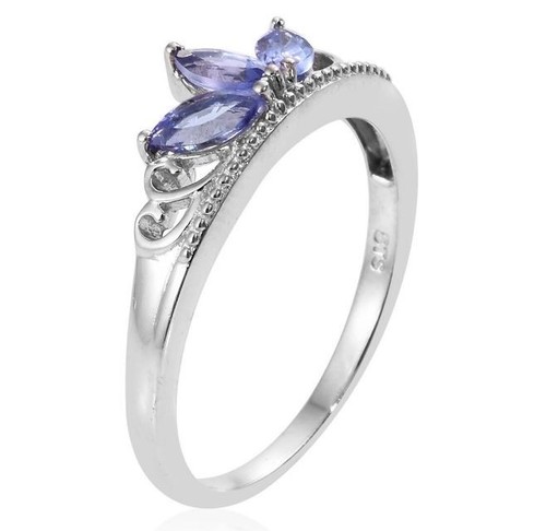Cut iolite ring 925 sterling - 925,