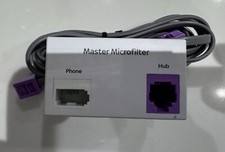Genuine SKY Master ADSL Microfilter Spiltter broadband telephone BM070 & Cable.