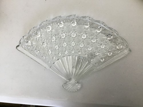 Vintage fan vanity tray - vintage,