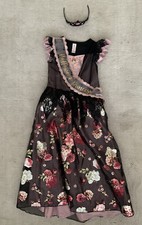 GIRLS HALLOWEEN PRINCESS FANCY DRESS COSTUME (Age  9 - 10 Years)