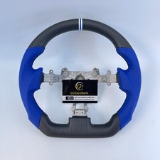 Blue Leather Matte Carbon