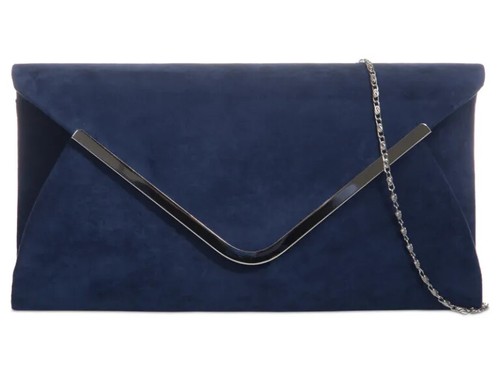 Women plain suede envelope - women,