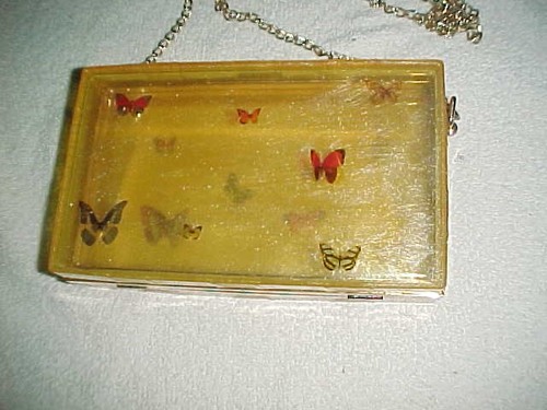 Lucite similar minaudiere - similar,