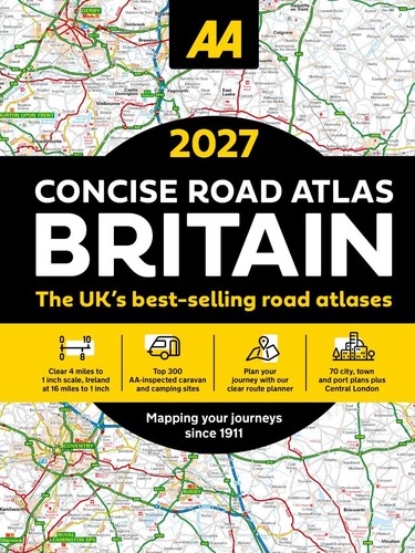 2027 concise road atlas - road,