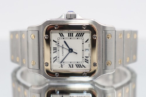 Cartier santos 18k yellow gold - cartier,