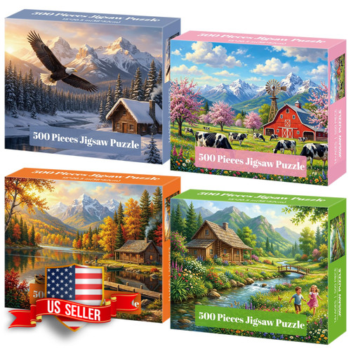 Pack 500 piece four - piece, seasons