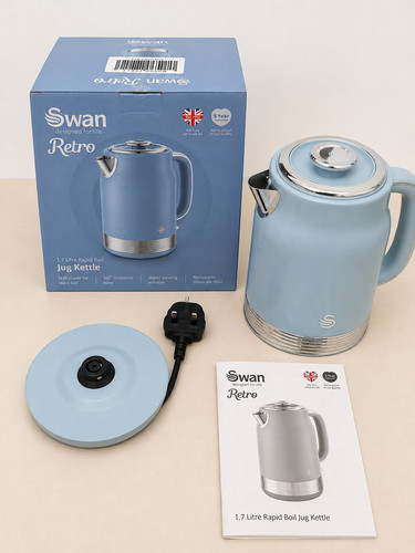 Swan retro jug kettle - kettle,, rapid