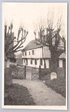 RPPC Unidentified Timber-Framed House Village Scene Cambridgeshire? c.1932