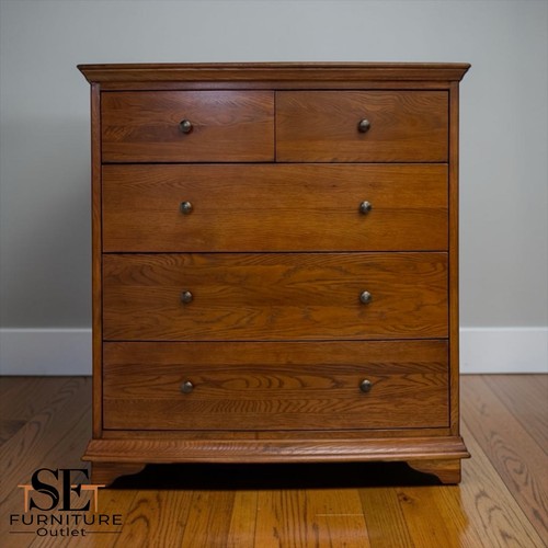 Dark oak drawer - dark,