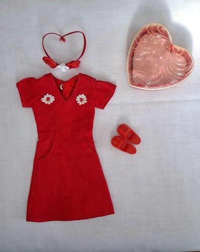 Sindy daisy delight - dress,, red
