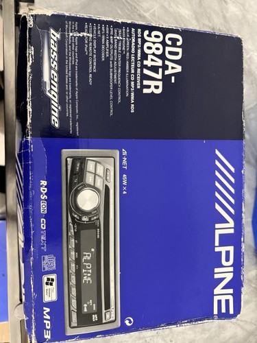 Vintage alpine cda - alpine, cd