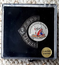 Pin's Canoe Kayak Slalom Official Piece Double Sided Swivel Olympic Proof Sydney