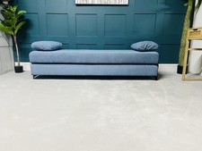 innovative Duplet Daybed With Powder Coated Black Metal Legs Rrp £1199