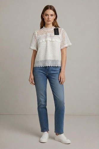 Zara woman lace - zara, white