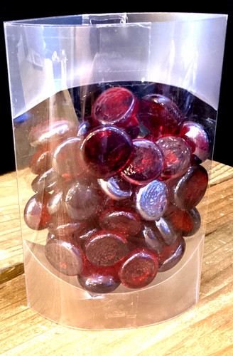 200 grams red decorative - red,