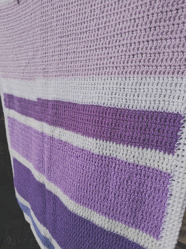 Vintage granny knit pram - knit,