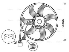 AVA Radiator Cooling Fan