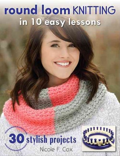Round loom knitting easy - knitting, 10